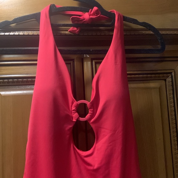 NWOT Sea Level Keyhole Halter One-Piece Swimsuit Size 8 - Picture 7 of 11